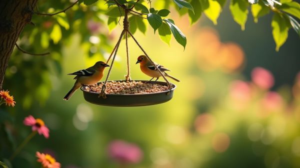Optimiser l'observation des oiseaux avec une mangeoire connectée